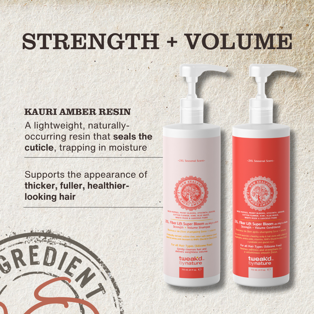 Super Bloom 2XL Fiber Lift Strength + Volume Shampoo & Conditioner