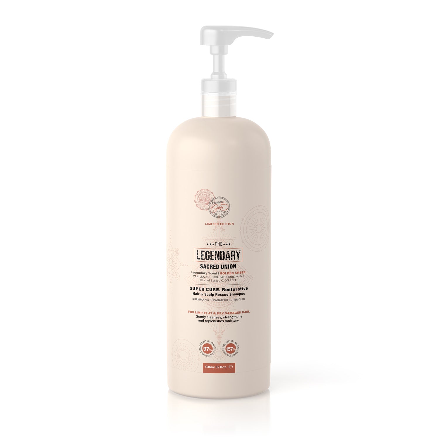 LEGENDARY Super Cure Restorative Hair & Scalp Rescue Shampoo