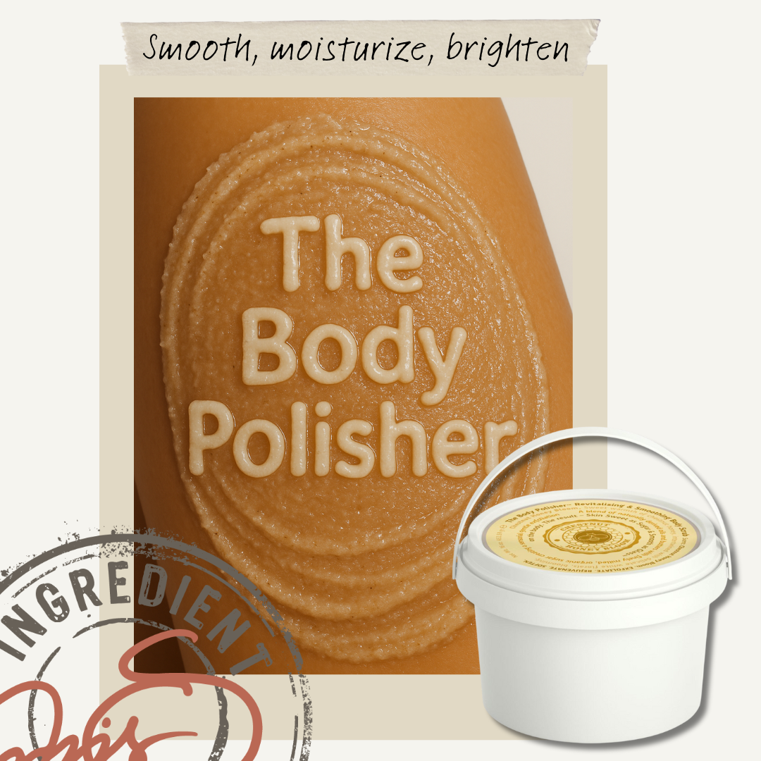 BODY THERAPY PMBボディバーム The Body Polisher™ Chestnut Honey Bloom Revitalizing & Smoothing