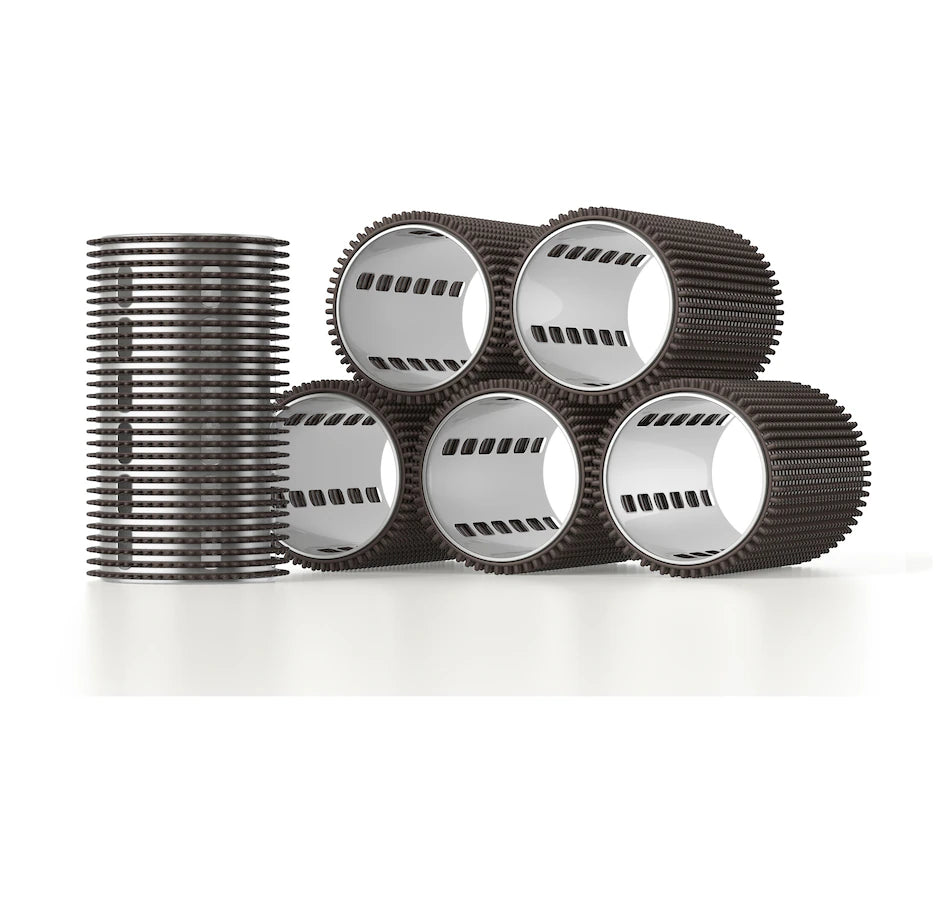 Tweak'd by Nature 6-Piece Large Self Gripping Thermal Roller Set