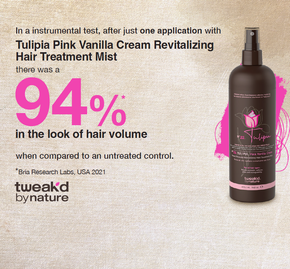 Tweak'd by Nature Tulipia Hair Revitalizing Treatment Mist