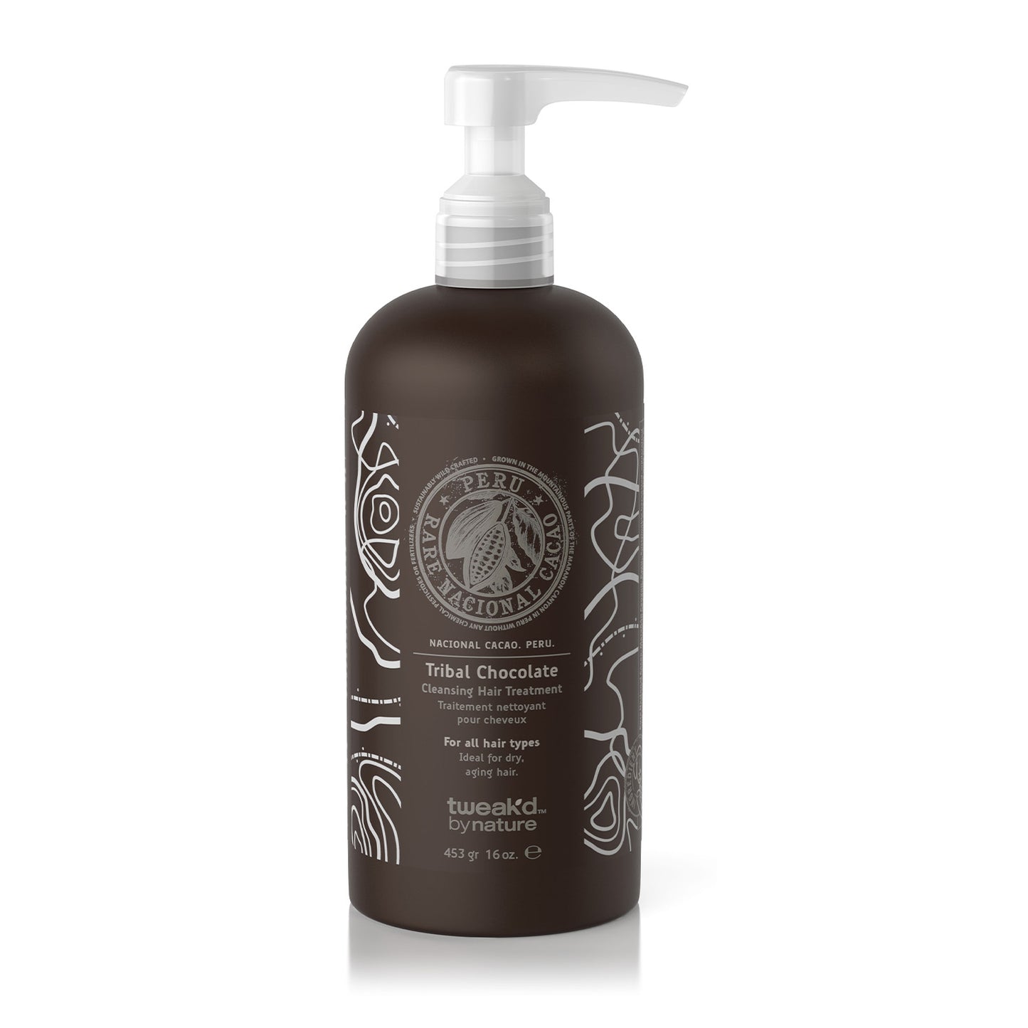 Tweak'd by Nature Rare Treasures Tribal Chocolate Cleansing Hair Treatment 16oz