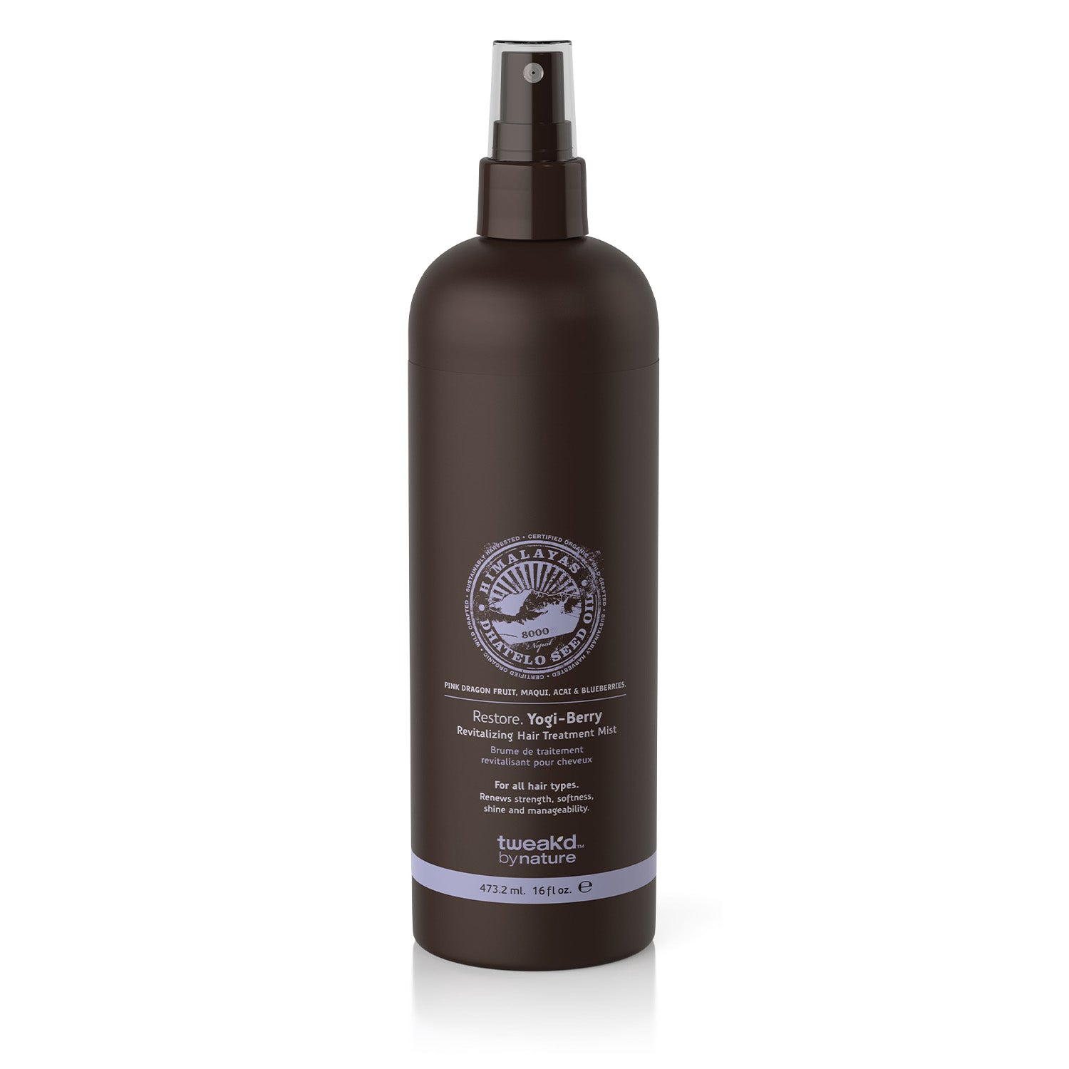 Tweak'd by Nature Yogi-Berry Revitalizing Hair Leave-in Treatment Mist