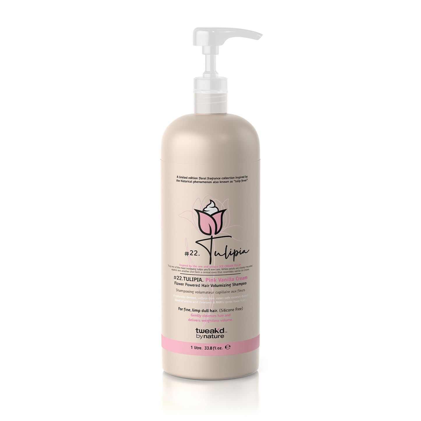 Tweak'd by Nature Tulipia Hair Volumizing Shampoo 33.8oz