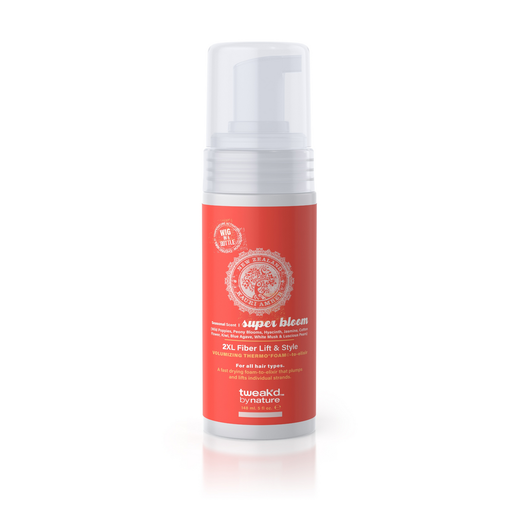Super Bloom 2XL Fiber Lift & Style Volumizing Foam – Tweak'd by Nature