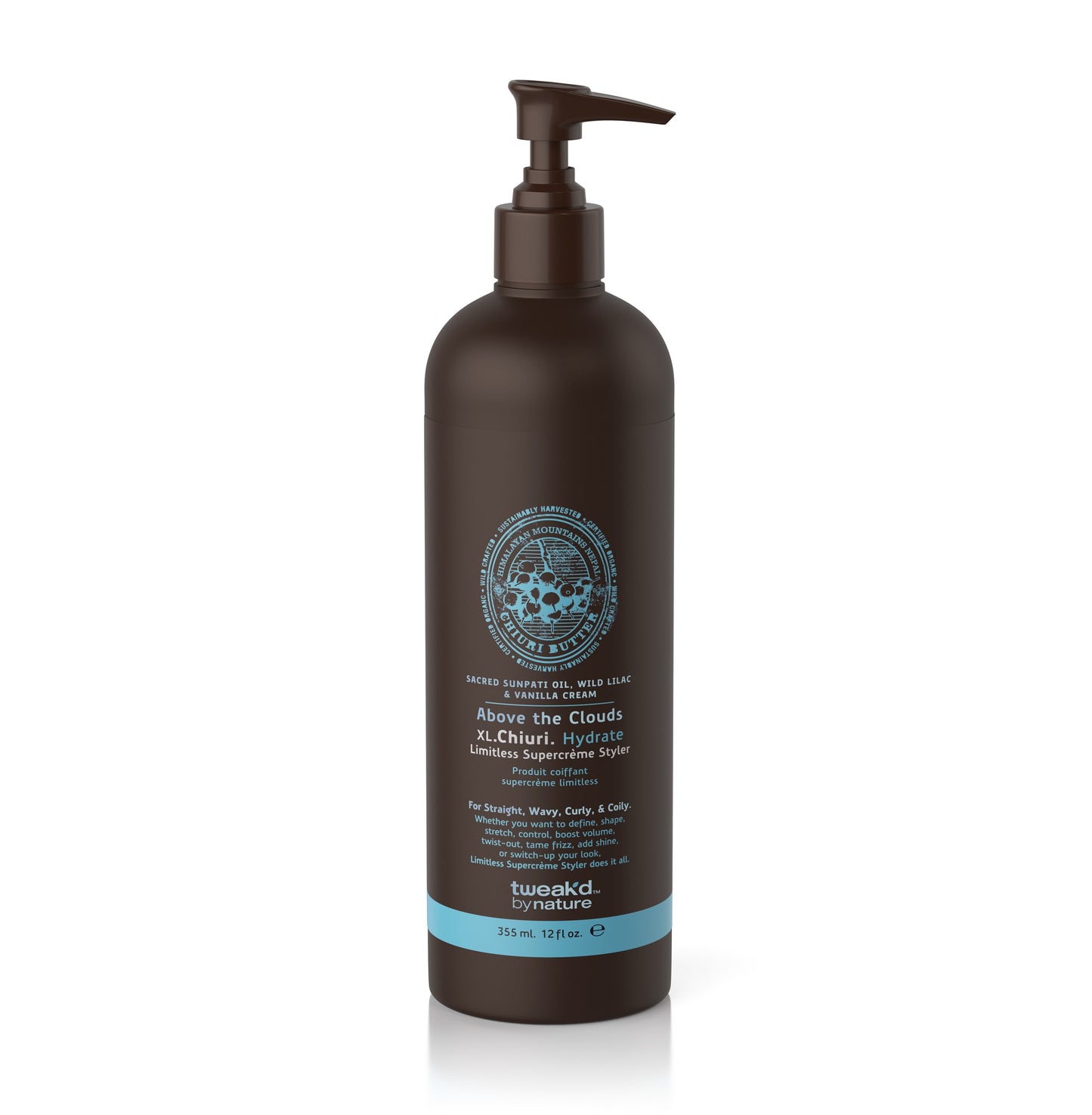 Tweak'd by Nature Above the Clouds Chiuri Hydrate Limitless Supercrème Styler