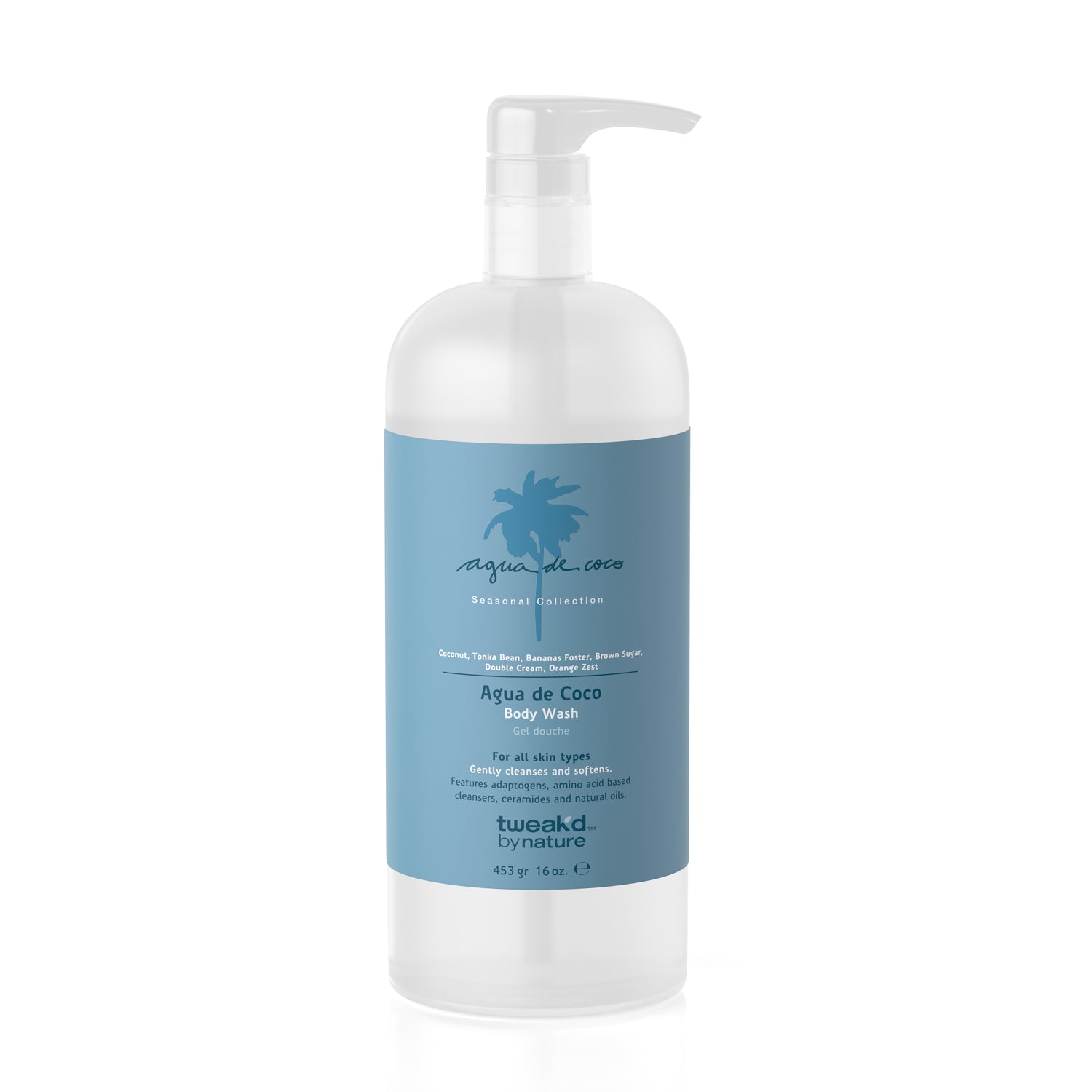 Agua de Coco Body Wash | Tweak'd by Nature Skincare