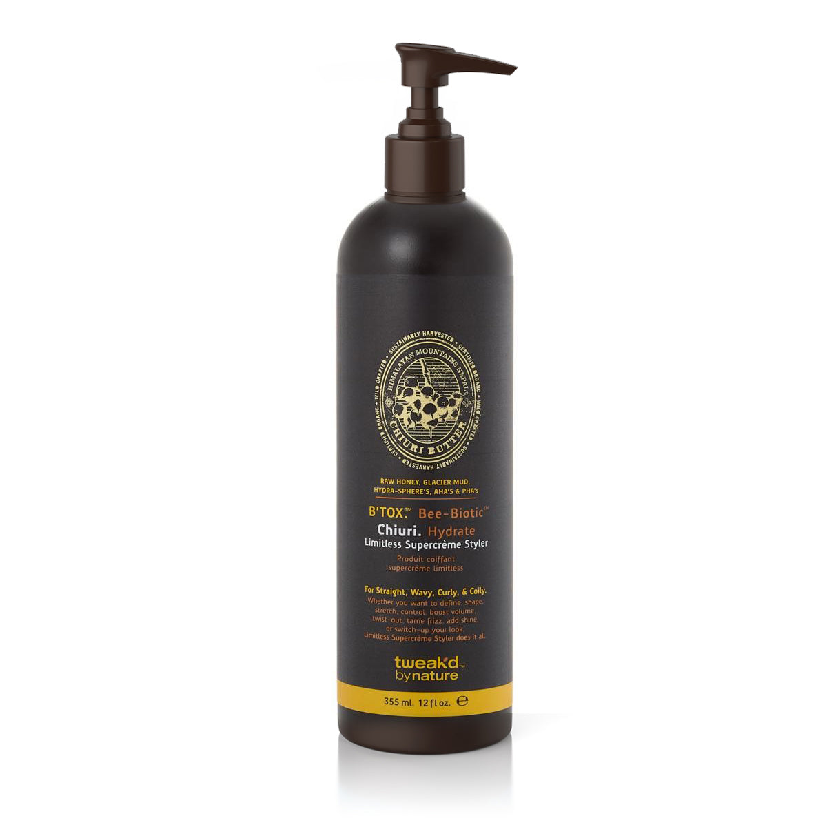 Tweak'd by Nature B'TOX Bee-Biotic Chiuri Hydrate Limitless Supercrème Styler