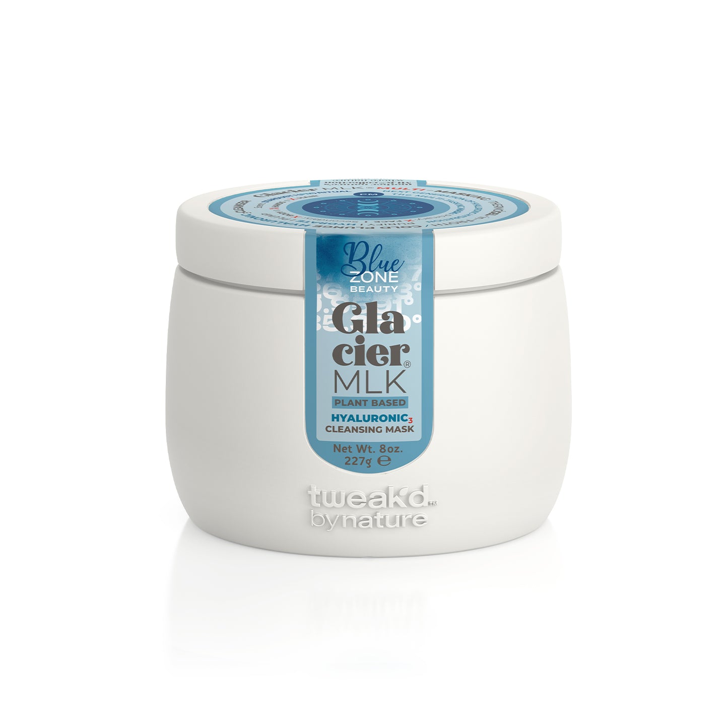 Tweak'd by Nature Blue Zone Stardust The Youth Rejuvenator Glacier MLK® Cold Plunge Cleansing Mask