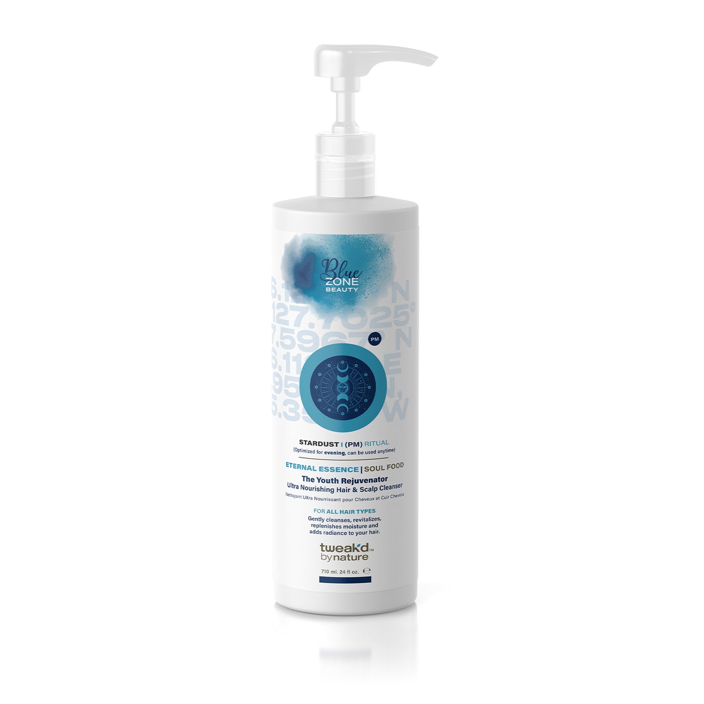 Tweak'd by Nature Blue Zone Stardust The Youth Rejuvenator Ultra Nourishing Hair & Scalp Cleanser