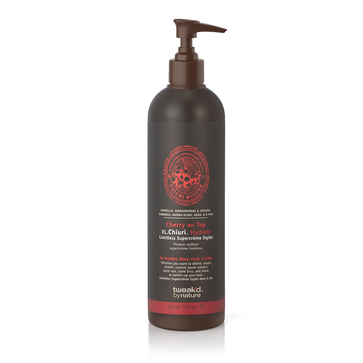 Tweak'd by Nature Cherry on Top Chiuri Hydrate Limitless Supercrème Styler