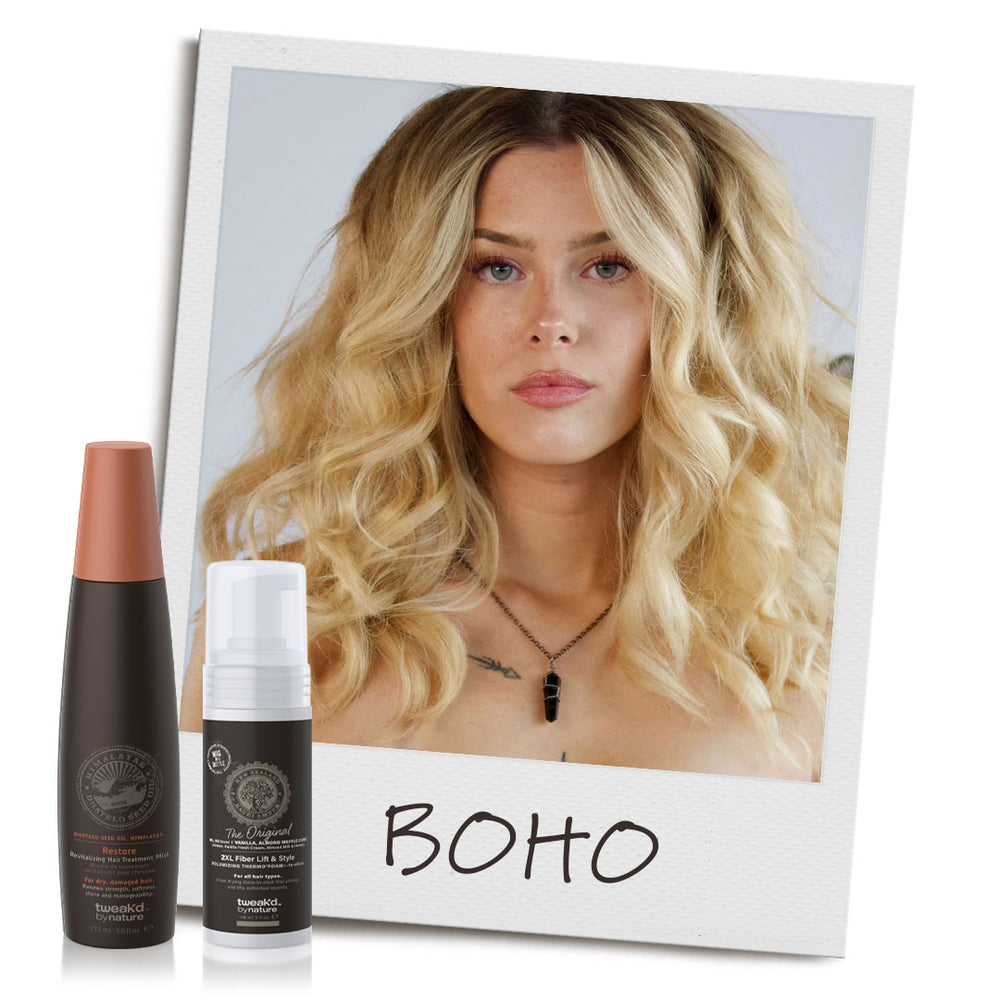 Tweak'd by Nature Get the Look: Boho Blow-Dry Set