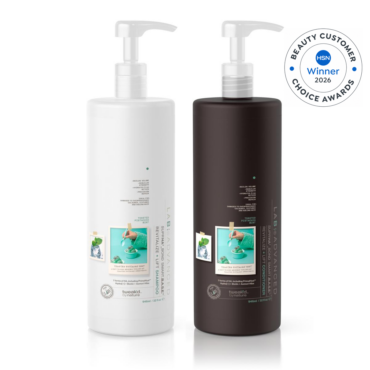 LAB ADVANCED SUPRHA⁷_BOND Shampoo & Conditioner Duo - Toasted
