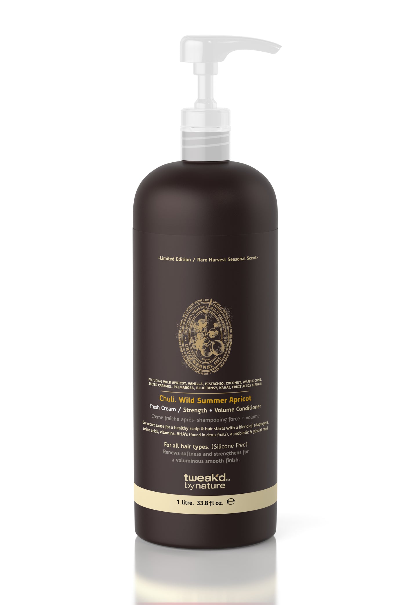 Tweak'd by Nature Rare Treasures Wild Summer Apricot Strength & Volume Conditioner