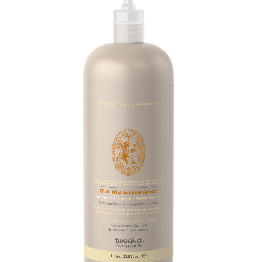 Tweak'd by Nature Rare Treasures Wild Summer Apricot Strength & Volume Shampoo