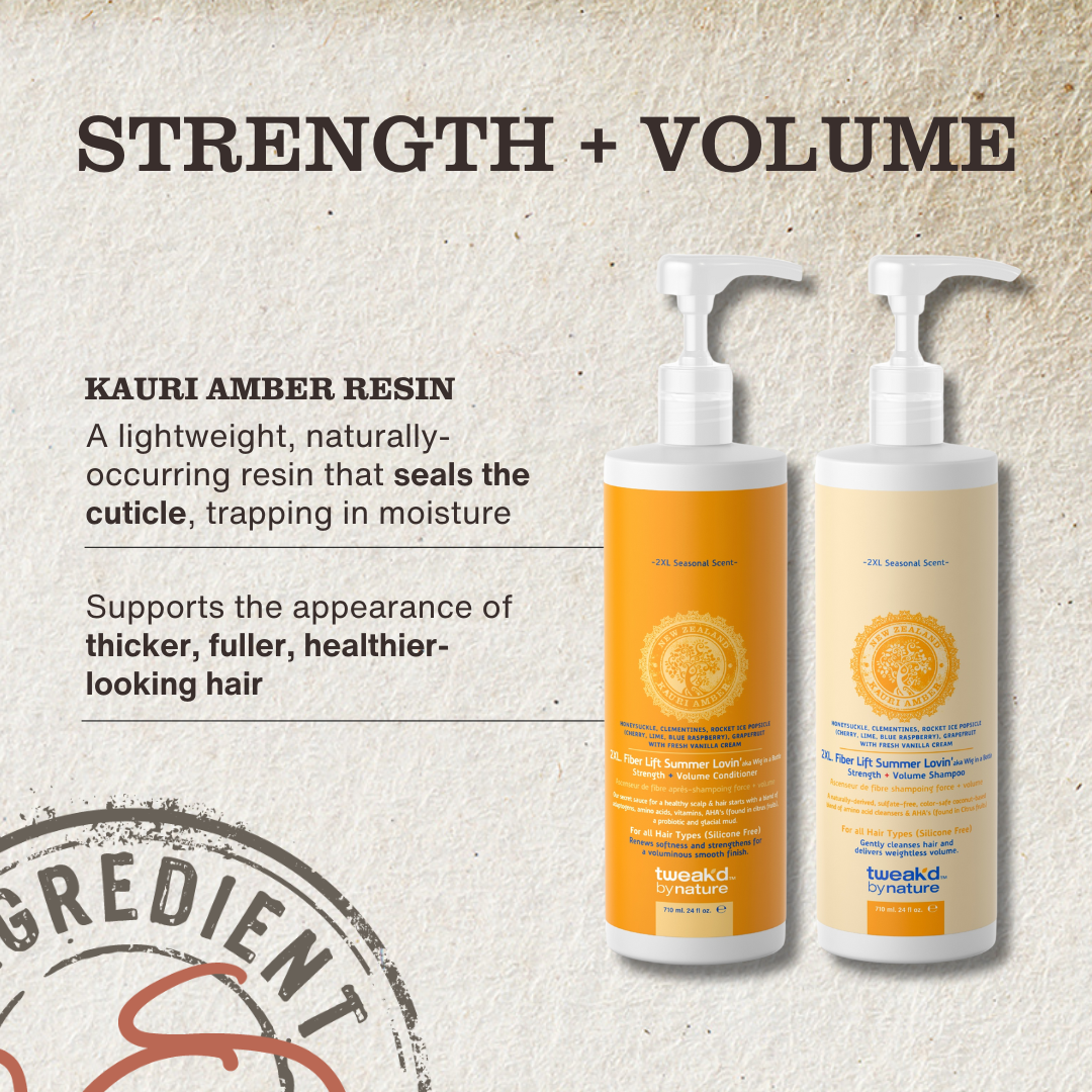 Summer Lovin' 2XL Fiber Lift Strength + Volume Shampoo and Conditioner duo