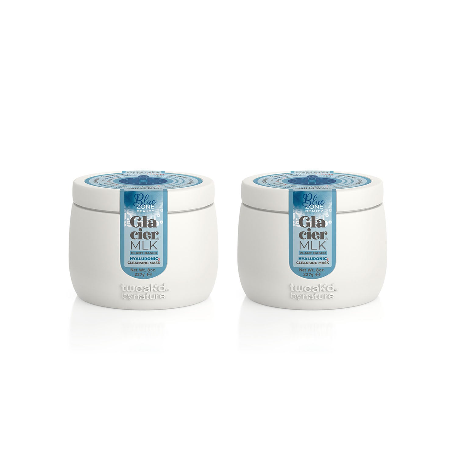 Blue Zone Stardust The Youth Rejuvenator Glacier MLK® Cold Plunge Cleansing Mask Duo