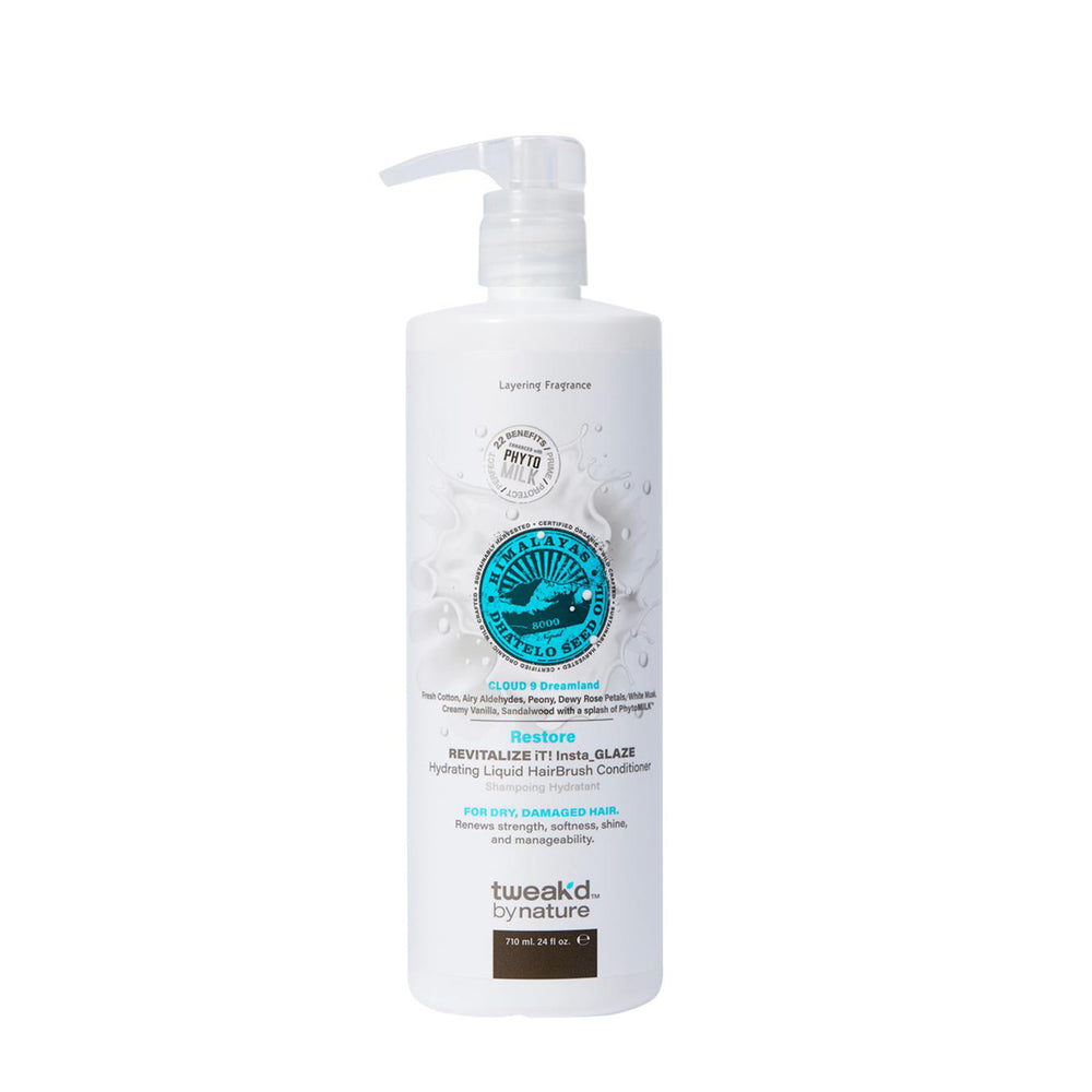 Tweak'd by Nature Cloud 9 Dreamland REVITALIZE iT! Insta Glaze Liquid Hairbrush Conditioner