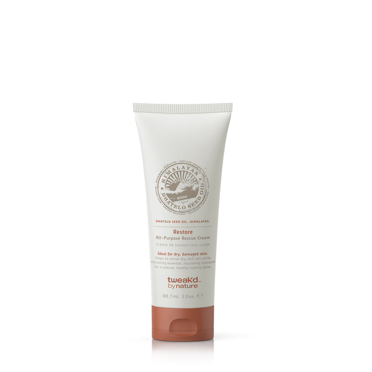 Tweak'd by Nature Amber Vanilla All-Purpose Rescue Cream