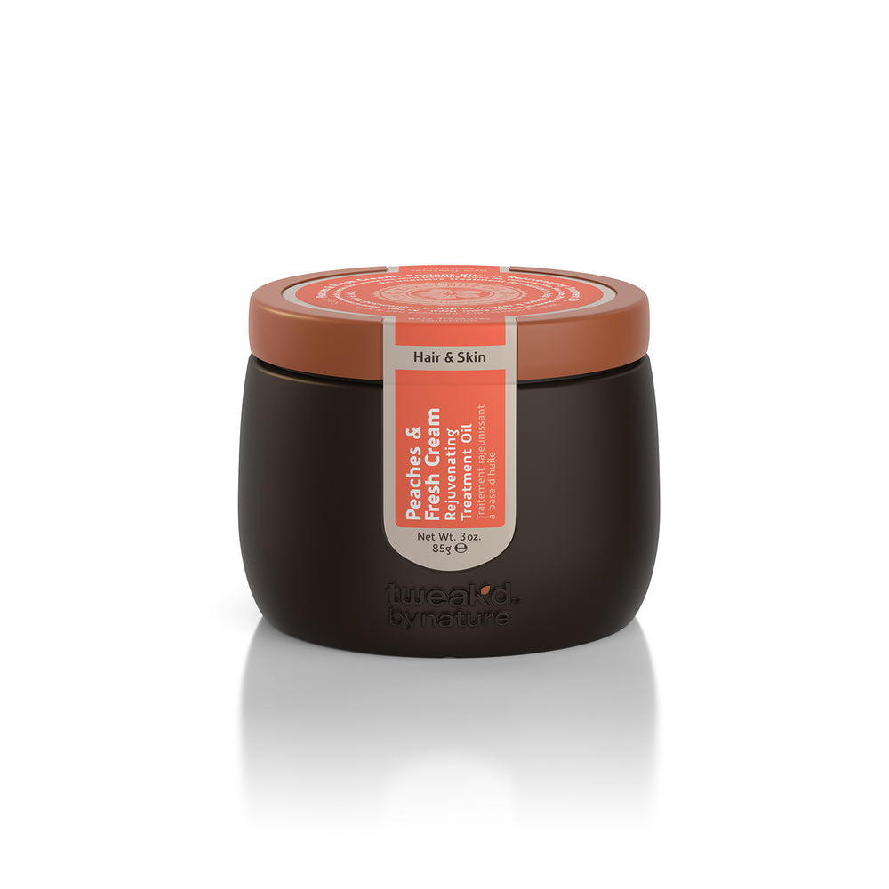 
                  
                    Tweak'd by Nature Rare Treasures Peaches & Fresh Cream Rejuvenating Hair & Body Oil 3oz
                  
                