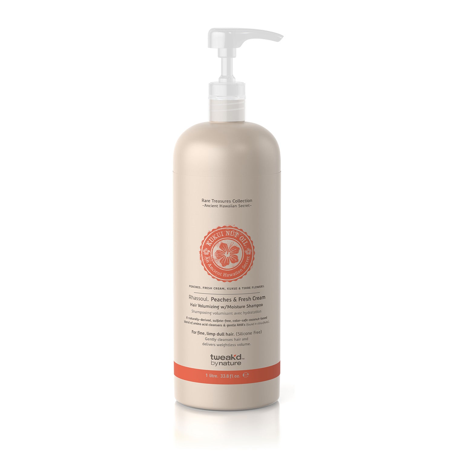 Tweak'd by Nature Peaches & Fresh Cream Hair Volumizing Shampoo
