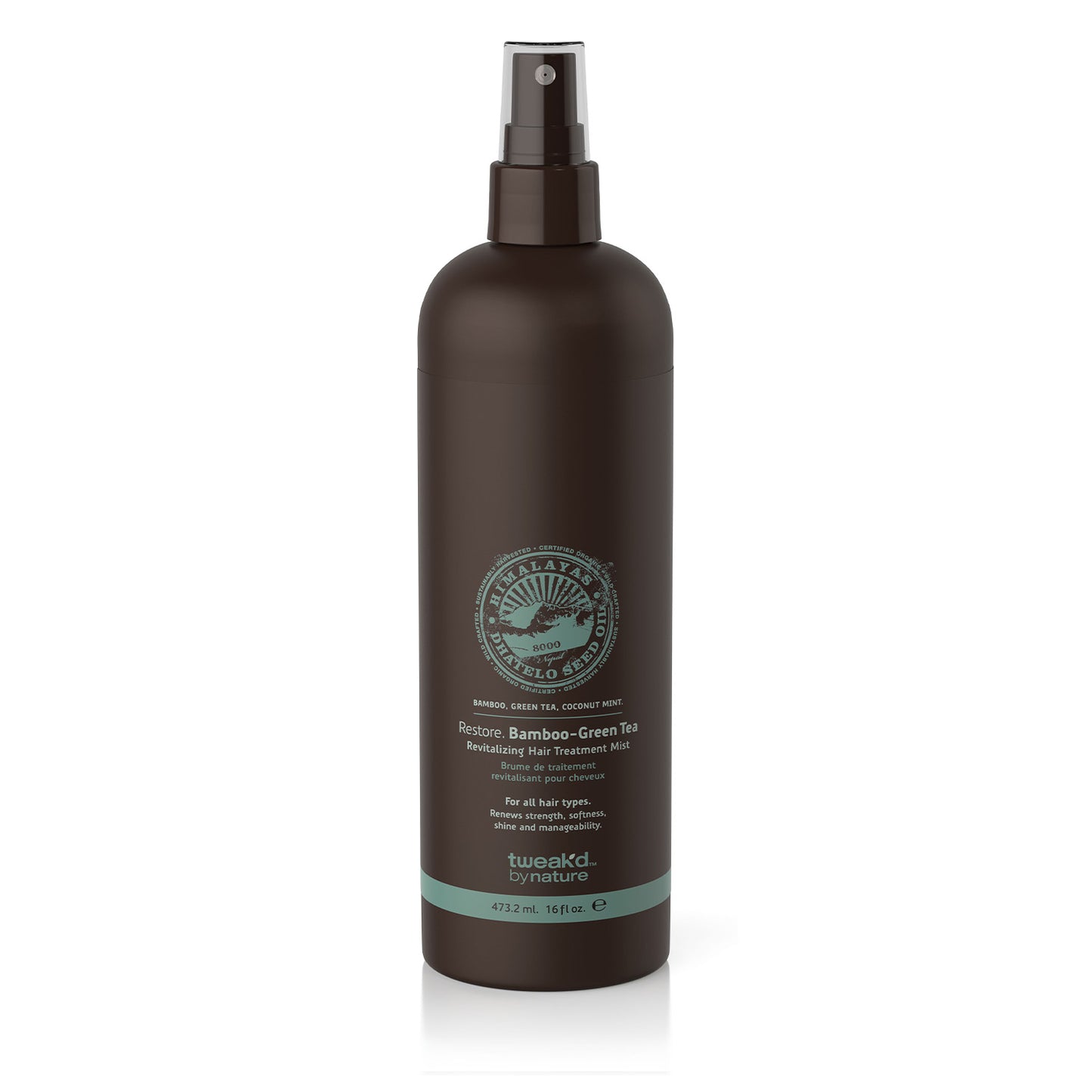 Rhassoul Bamboo Green Tea Hair Revitalizing Treatment Mist 16oz